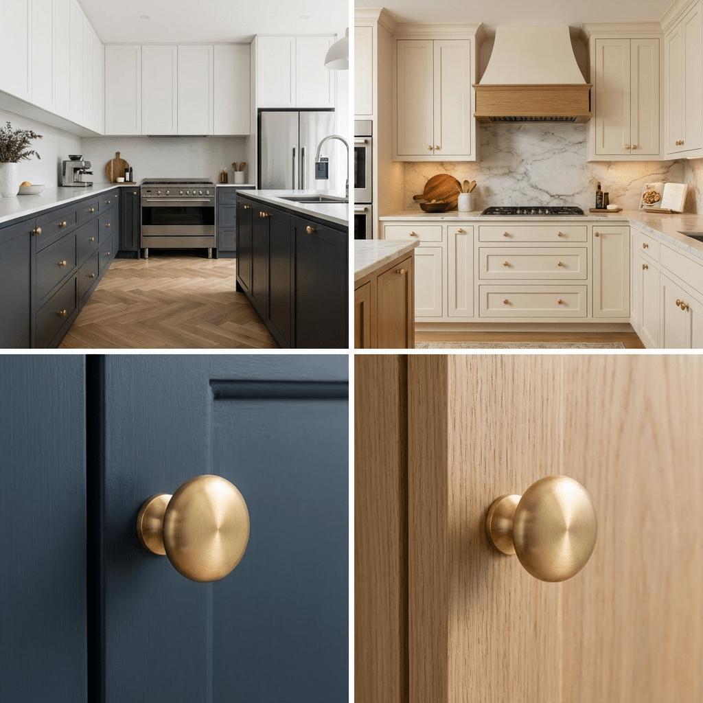 Deurknop 27mm Goud – Macon - BY MJM - GMJ26