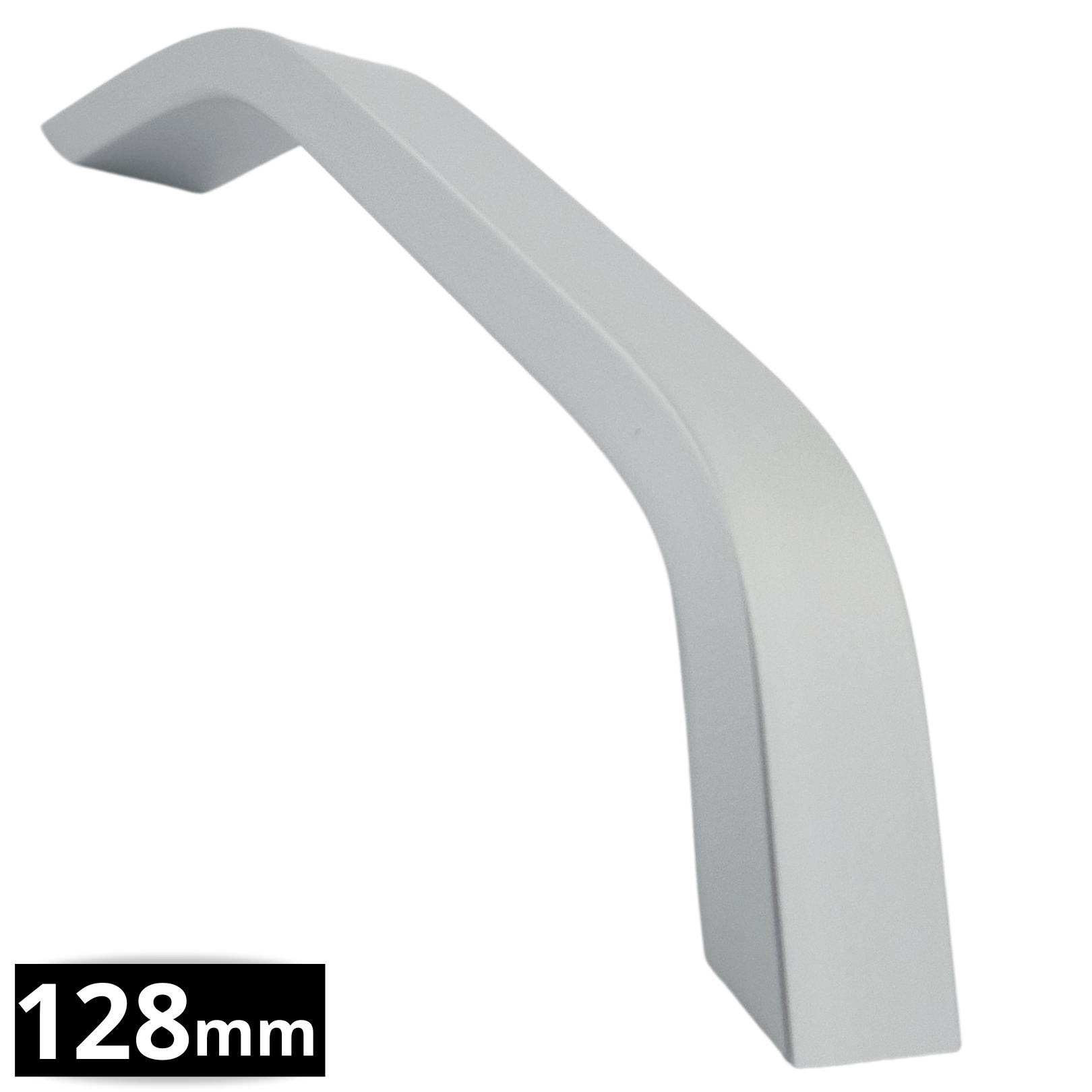 Handgreep 128mm Aluminium Mat – Tulsa - BY MJM - GMJ10