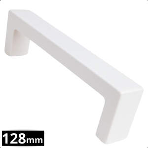 Handgreep 128mm RVS Wit – Atlanta - BY MJM - GMJ65