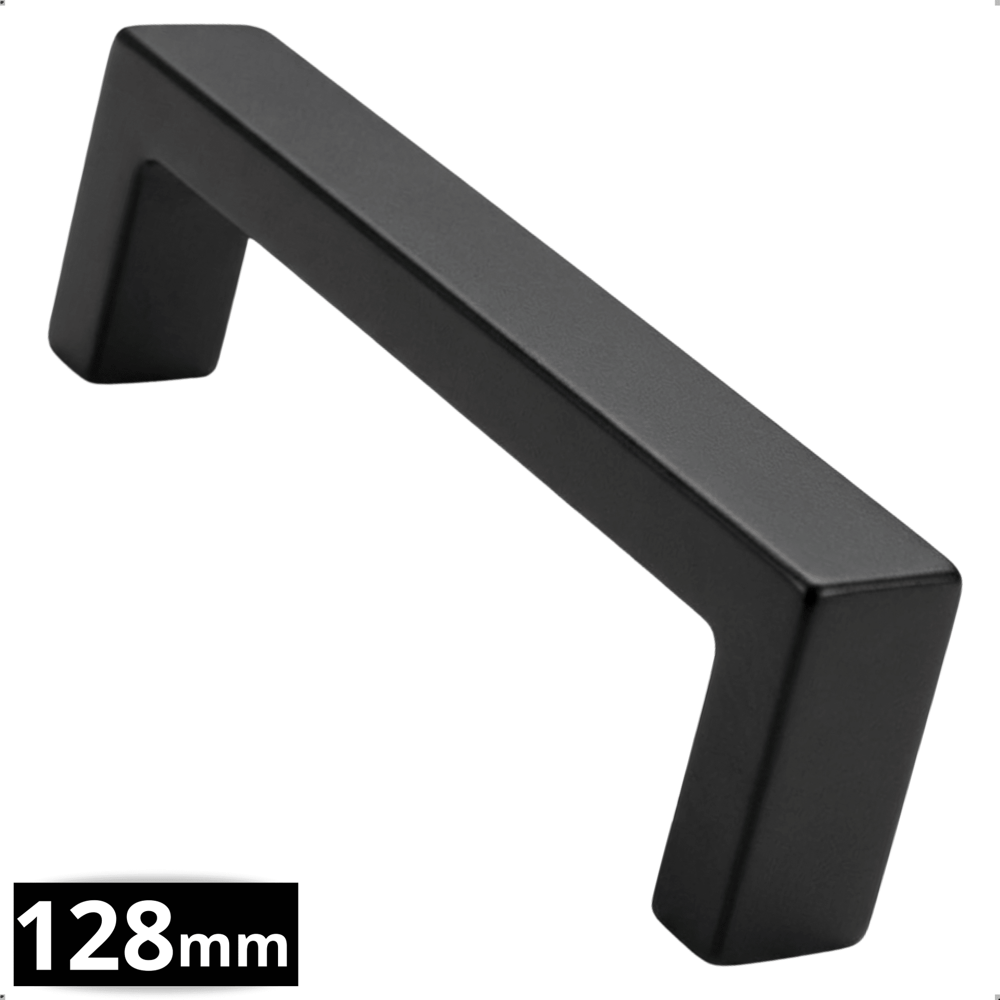 Handgreep 128mm RVS Zwart – Atlanta - BY MJM - GMJ05