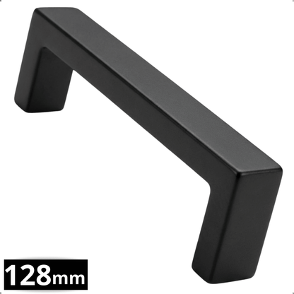 Handgreep 128mm RVS Zwart – Atlanta - BY MJM - GMJ05