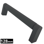 Handgreep 128mm RVS Zwart – Miami - BY MJM - GMJ36