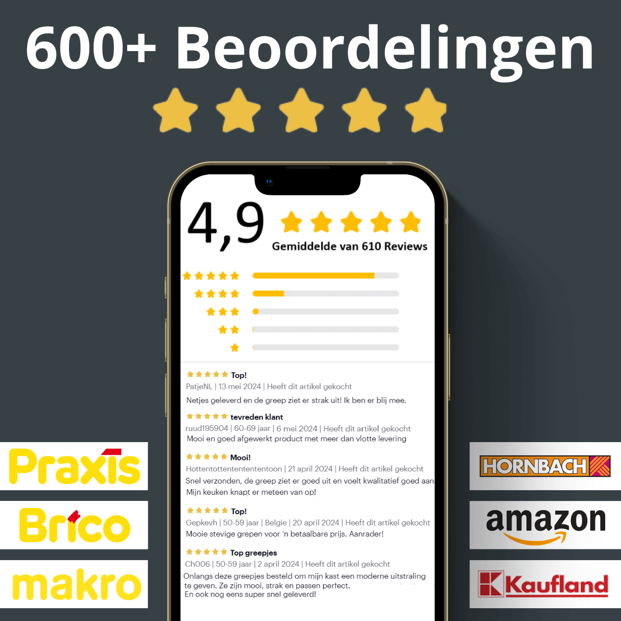 Handgreep 160mm Aluminium Zwart – Fargo - BY MJM - GMJ33