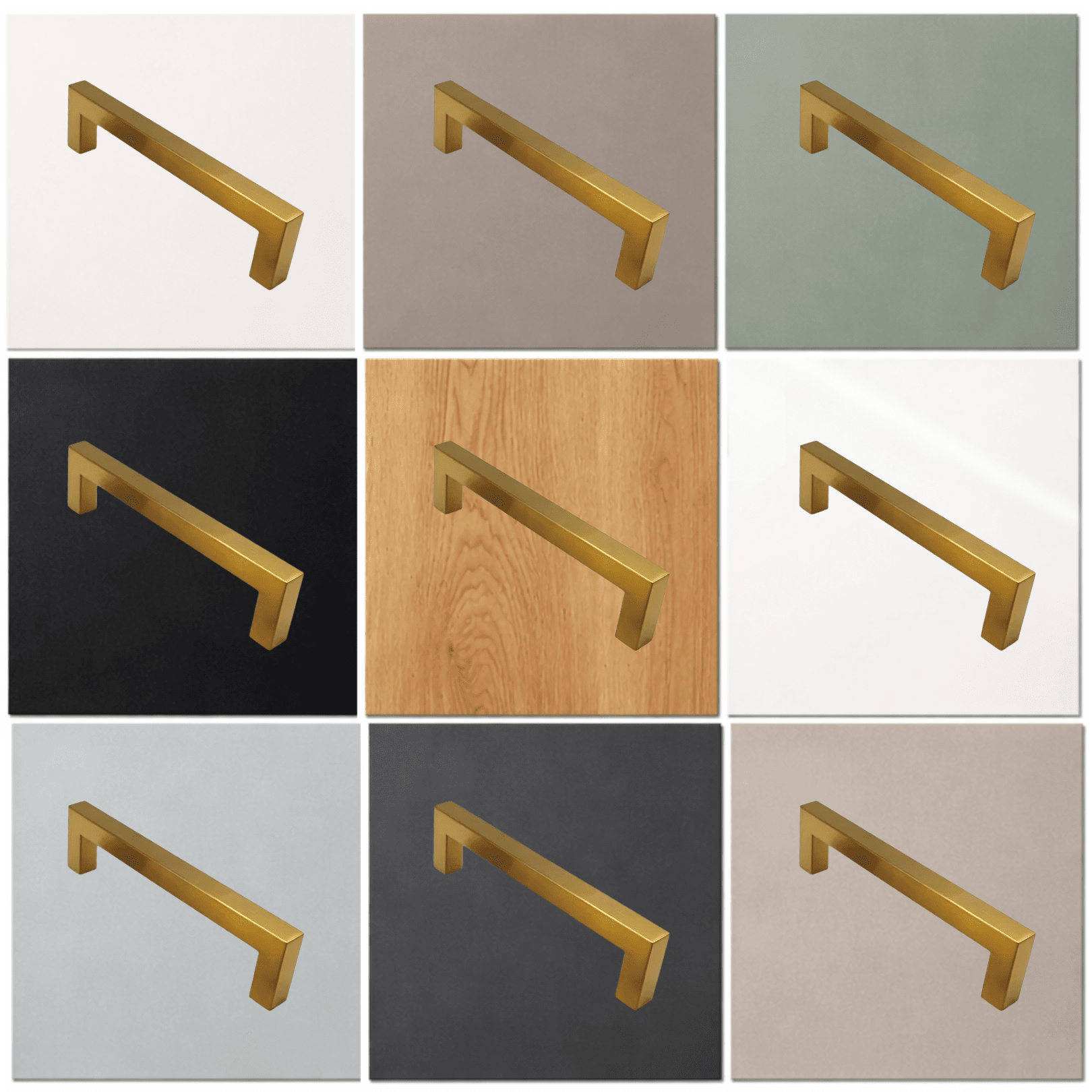 Handgreep 160mm RVS Goud – Dallas - BY MJM - GMJ67