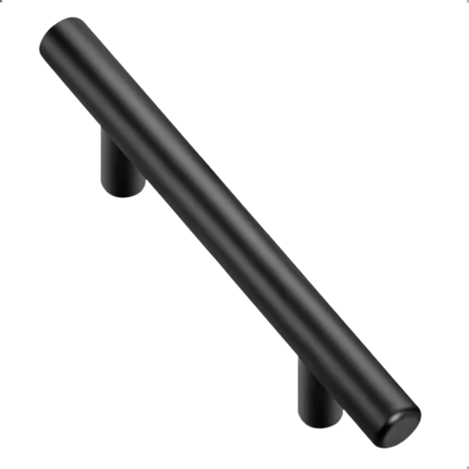 Handgreep 160mm RVS Zwart – Denver - BY MJM - GMJ09