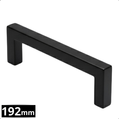 Handgreep 192mm RVS Zwart – Dallas - BY MJM - GMJ29