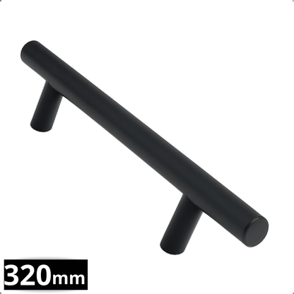 Handgreep 320 RVS Zwart – Denver - BY MJM - GMJ133