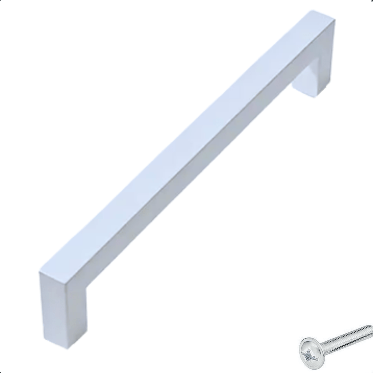 Handgreep 96mm Aluminium Wit – Twig - BY MJM - GMJ116