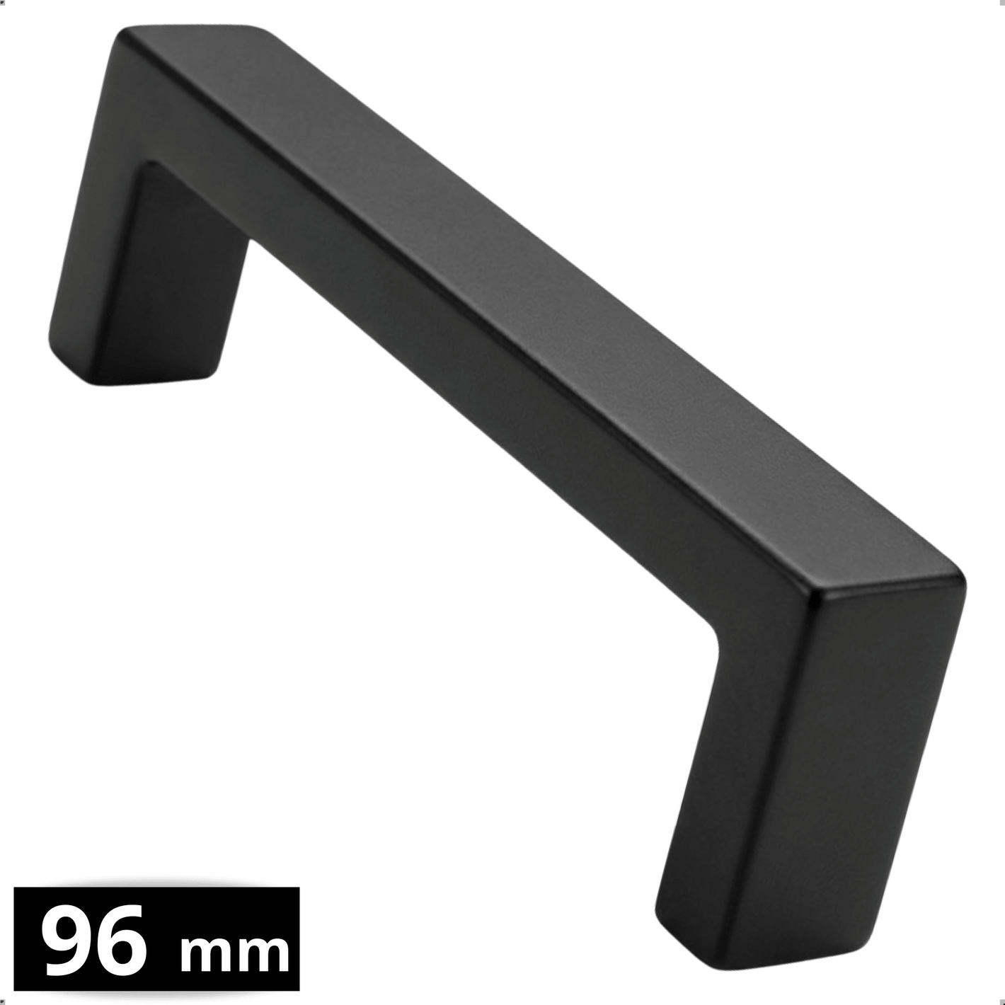 Handgreep 96mm RVS Zwart – Atlanta - BY MJM - GMJ55