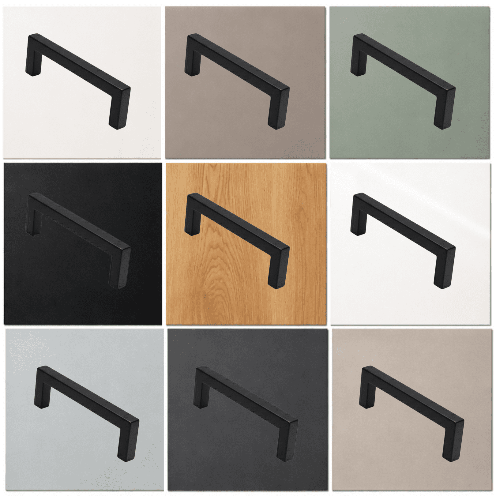 Handgreep 96mm RVS Zwart – Dallas - BY MJM - GMJ52