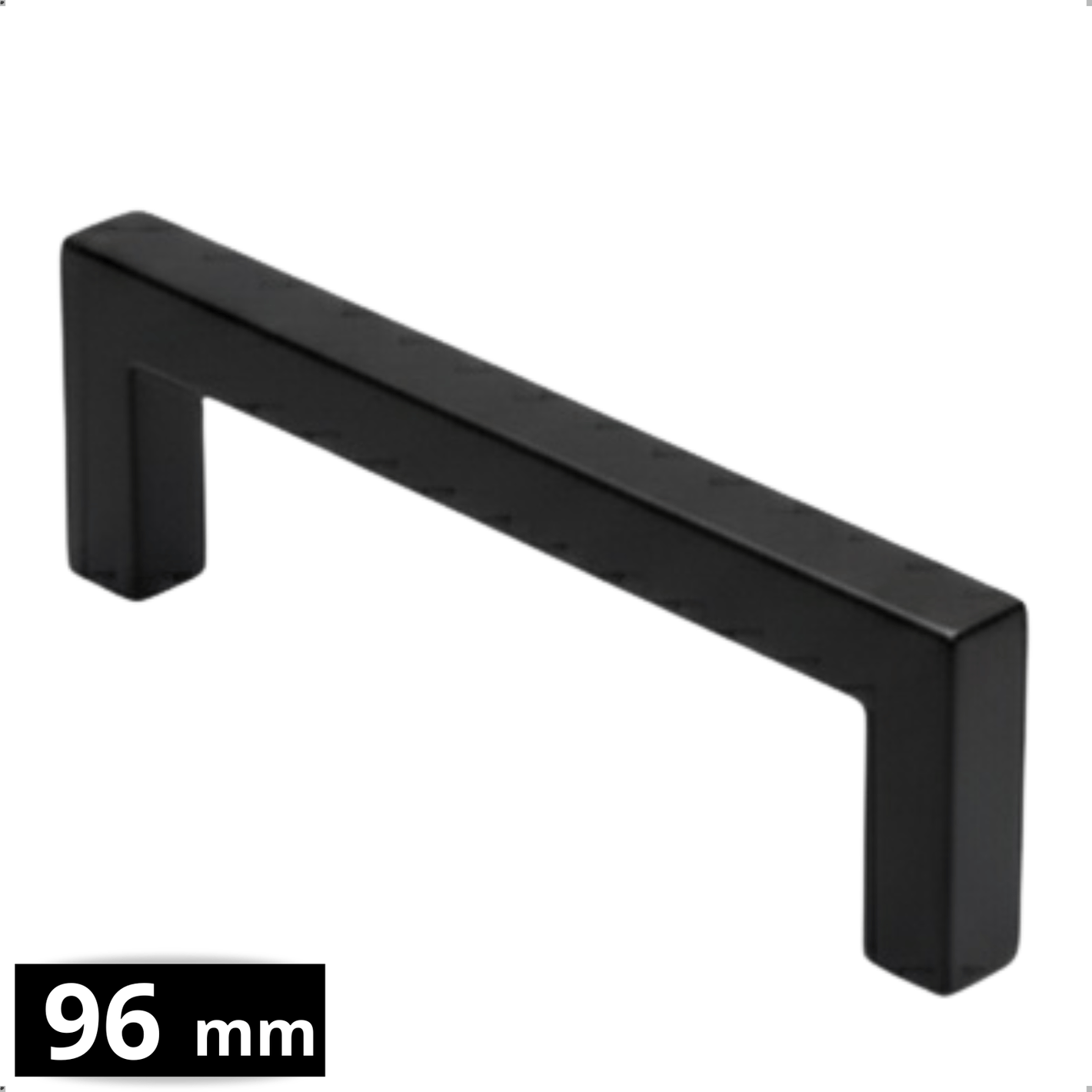 Handgreep 96mm RVS Zwart – Dallas - BY MJM - GMJ52