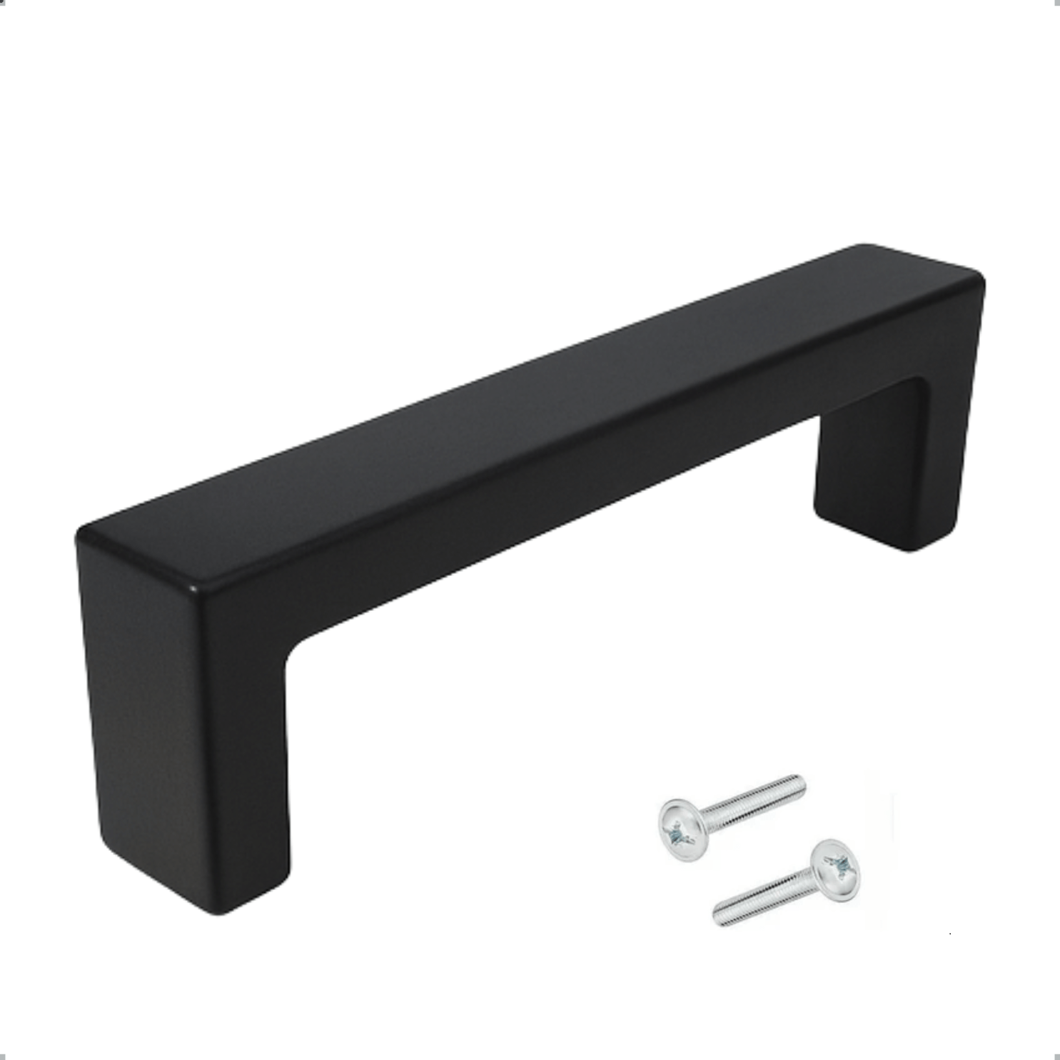 Set 10X handgrepen/handvatten 96mm RVS zwart met luxe look. Incl. schroeven, eenvoudig te monteren. Levering uit eigen voorraad; voor 15:00 besteld, morgen in huis. - BY MJM - GMJ55-20