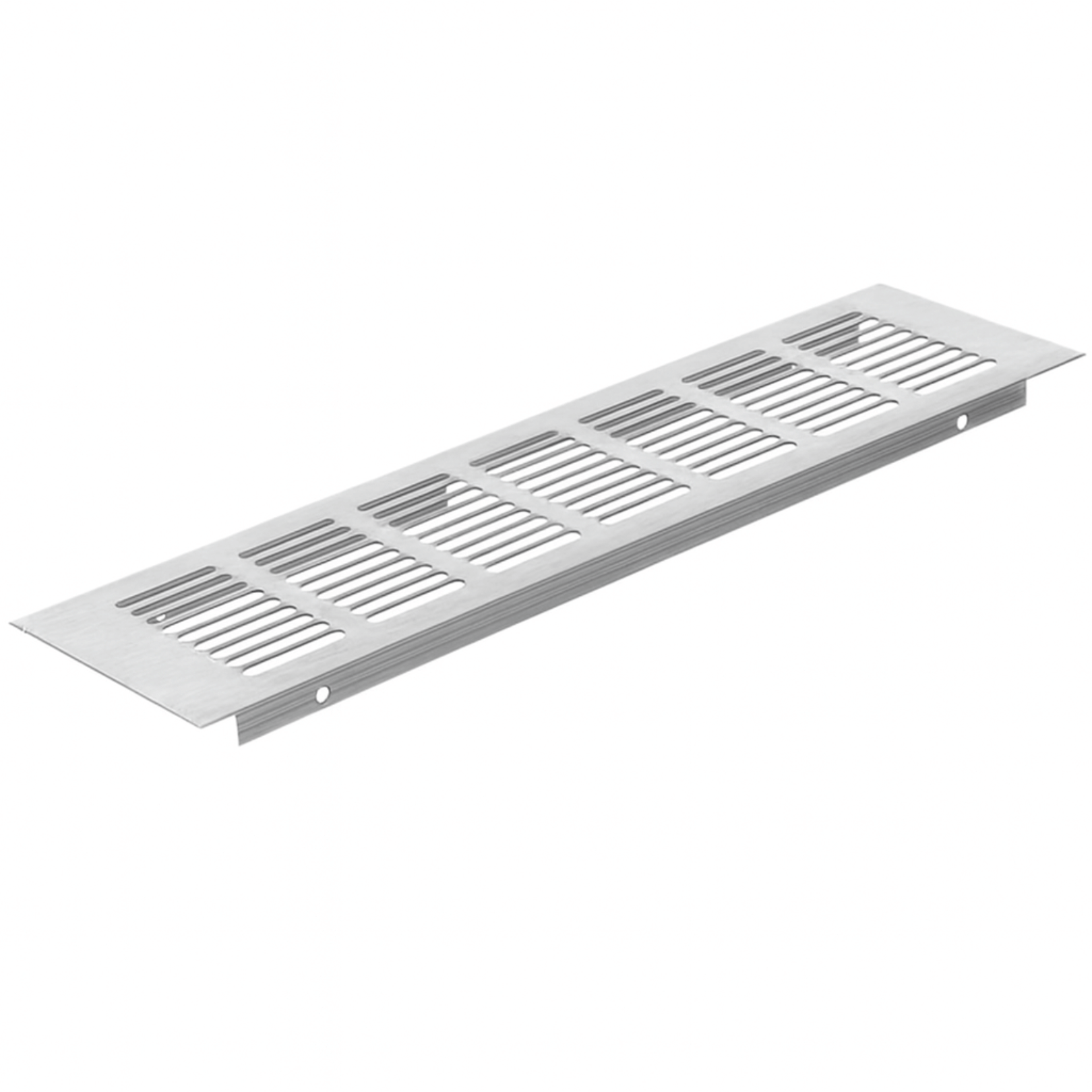 Ventilatierooster Zilver 500x80 Aluminium - BY MJM - MM03
