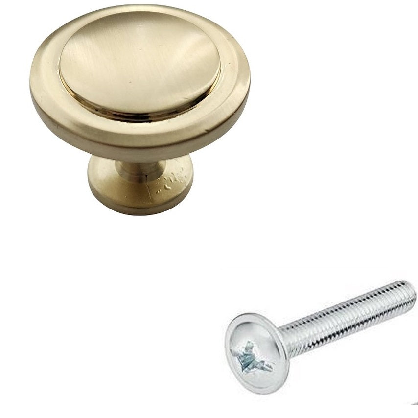 Doorknob gold round