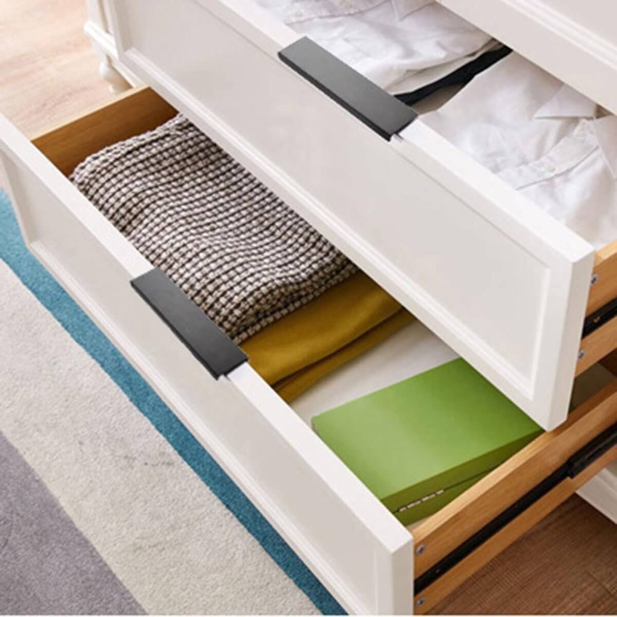 Handgreep 160mm Aluminium Zwart – Fargo - BY MJM - GMJ33